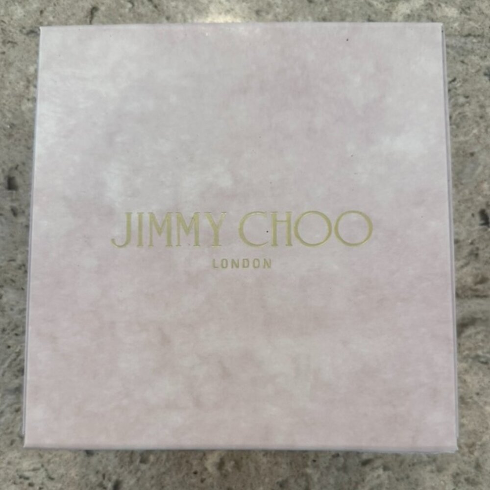NEW JIMMY CHOO MAGNET CLOSURE COLLAPSIBLE ACCESSORY BOX